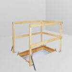 FAKRO - LXB-P 92x140 cm védőkorlát