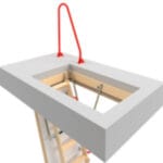 FAKRO - LXH-A 50/13 fém kapaszkodó