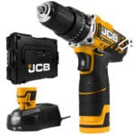 JCB - 12CD-2-E-BOXX fúró-csavarozó 30Nm 2x2Ah 12V, L-Boxx