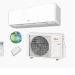 Fujitsu Design R32 oldalfali split klíma szett - 3,4 kW  - ASYG12KGTB / AOYG12KGCA