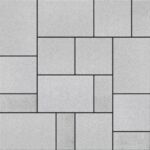 Semmelrock - CITYTOP kombi 8 cm - szürke térkő