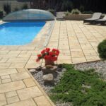 Semmelrock - Travero Medence Sarok 45x45x3,5 cm lap
