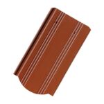 Tondach - Kékes íves - piros